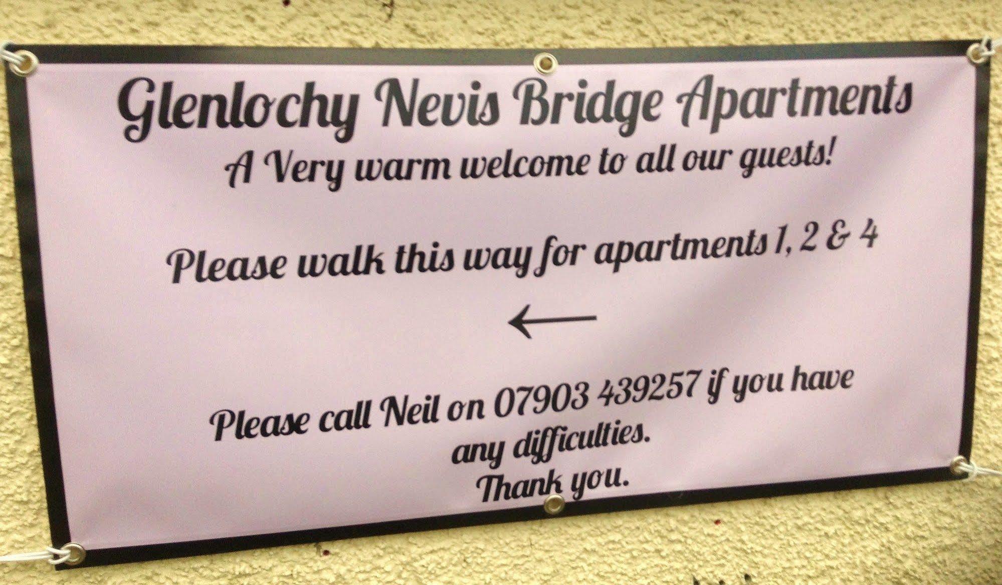 Glenlochy Nevis Bridge Apartments Форт Уилям Екстериор снимка
